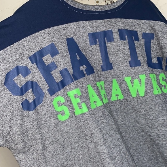 Seattle Seahawks‎ shirt long sleeve spirit wear NFL team apparels 2x - Picture 4 of 8